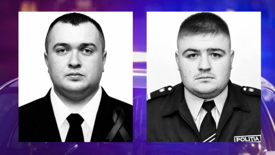 Moment de reculegere în memoria celor doi polițiști decedați în timpul serviciului. Sirenele autospecialelor vor răsuna simultan în toată țara