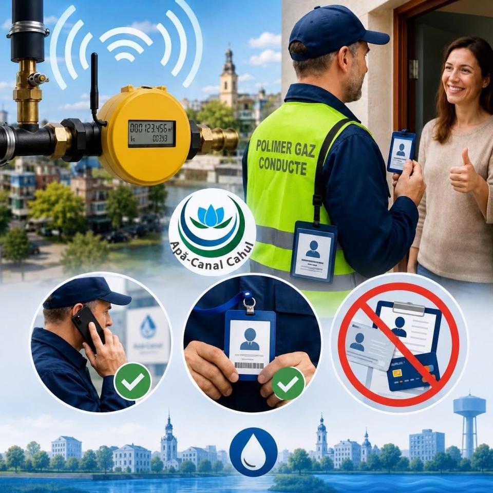 Peste 3.000 de contoare inteligente au fost instalate gratuit în municipiul Cahul