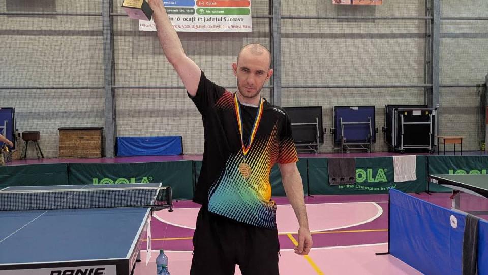 Sportiv din Cahul, campion la Turneul Internațional de Tenis de Masă „Cupa Sucevei”