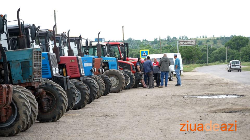 VIDEO//Nemulțumiri în agricultură: protest al fermierilor din raionul Cahul