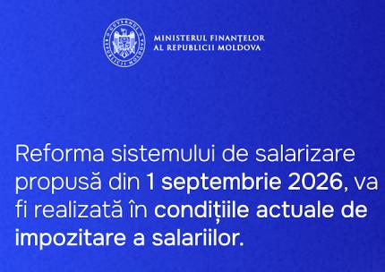 Reforma salarială din sectorul bugetar nu schimbă impozitele și contribuțiile sociale, precizează autoritățile