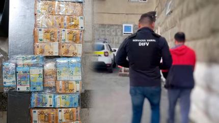 Tentativă de contrabandă cu 168.000 de euro, deconspirată la postul vamal Leușeni
