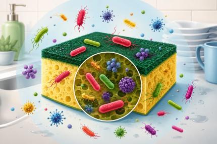 ANSA avertizează: Bureții de bucătărie pot ascunde bacterii periculoase chiar dacă par curați