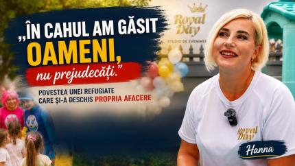 De la statutul de refugiat, la fondarea unei afaceri de suflet în Cahul. Povestea emoționantă a unei mămici din Ucraina