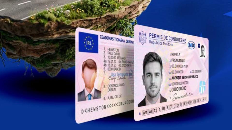 Permisele de conducere moldovenești pot fi preschimbate în Irlanda fără susținerea examenelor auto
