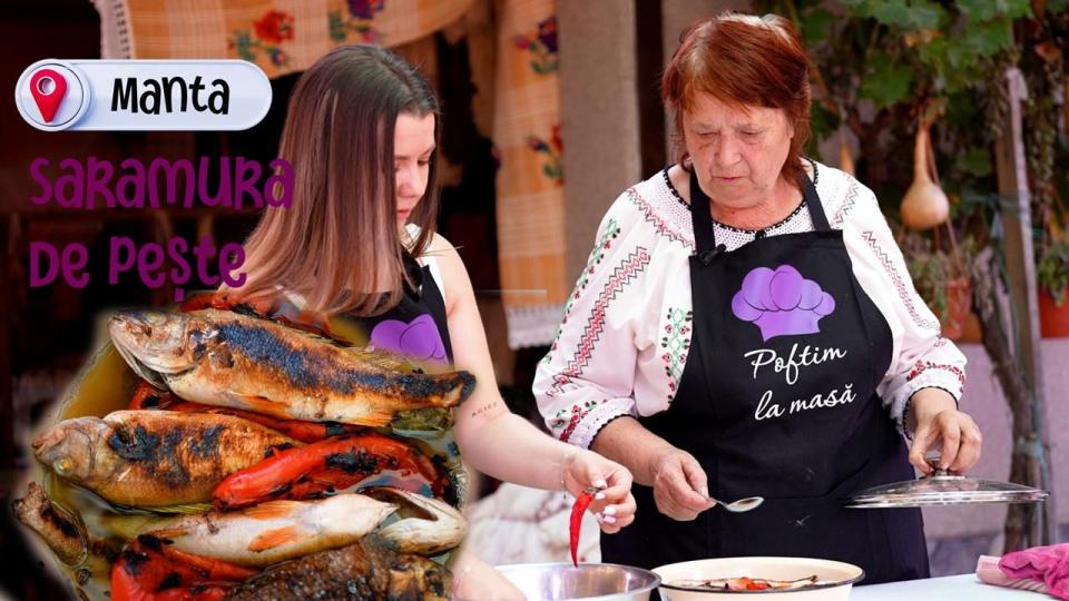 Poftim la masă: Saramură de Pește la Manta