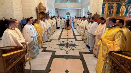 Sfântul Cuvios Mărturisitor Iraclie din Basarabia, cinstit la Cahul. Credincioși din Republica Moldova și România au participat la Sfânta Liturghie 