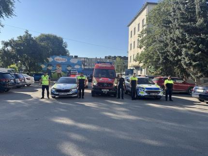 Operațiunea „GIROFAR” se desfășoară în sudul țării: Poliția verifică respectarea priorității autospecialelor