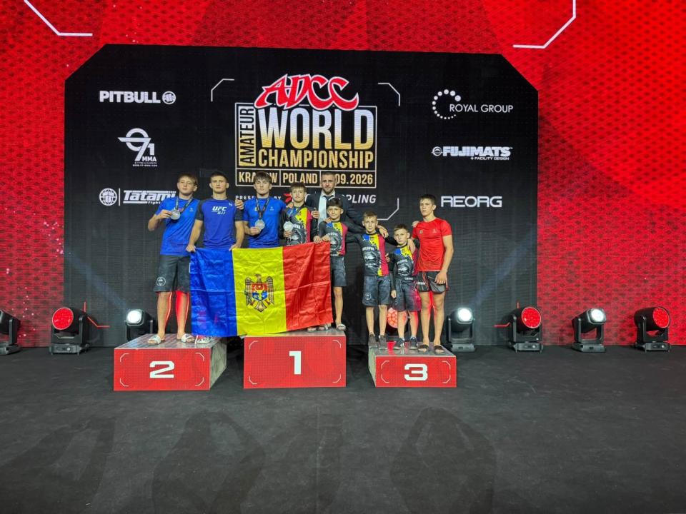 Trei medalii de argint pentru Wolf Pack Cahul la Campionatul Mondial ADCC Amateur din Polonia