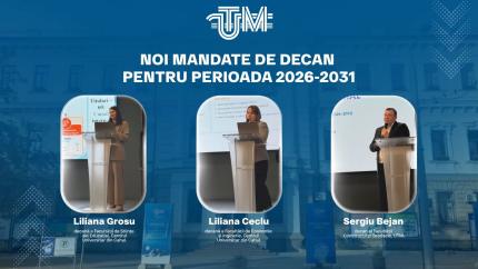 Două decane din Centrul Universitar din Cahul au fost realese pentru mandatul 2026-2031. Un nou decan, ales la Facultatea Construcții și Geodezie