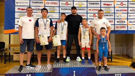 Sportivii cahuleni, pe podium la un turneu internațional de lupte libere din Atena