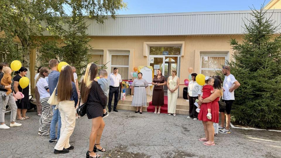 Grupă de creșă deschisă la grădinița „Andrieș” din Zîrnești
