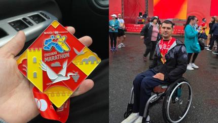 Eduard Unguru din Cahul, locul trei la Chișinău Marathon 2026