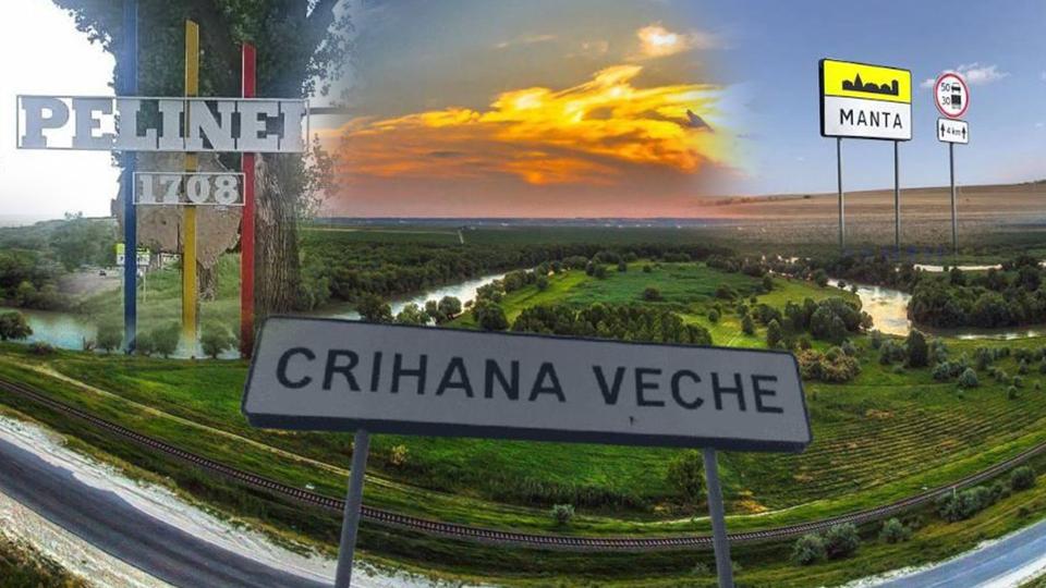 Crihana Veche, Pelinei și Manta, în procesul de amalgamare administrativ-teritorială. Centrul administrativ ar urma să fie la Crihana Veche