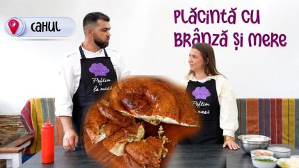 Poftim la Masă:  Secretul unei plăcinte delicioase cu mere și brânză