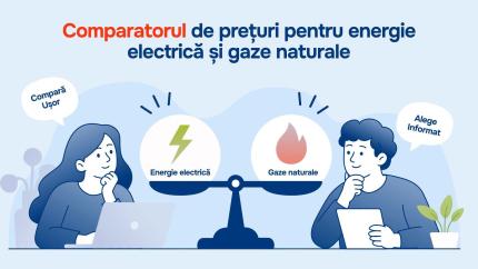 Consumatorii din Republica Moldova pot compara acum, pe o singură platformă, ofertele de energie electrică și gaze naturale