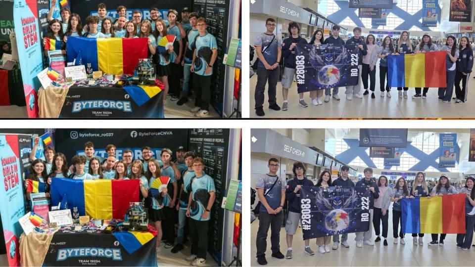 Două echipe de robotică din Galați, premiate pentru performanțele internaționale