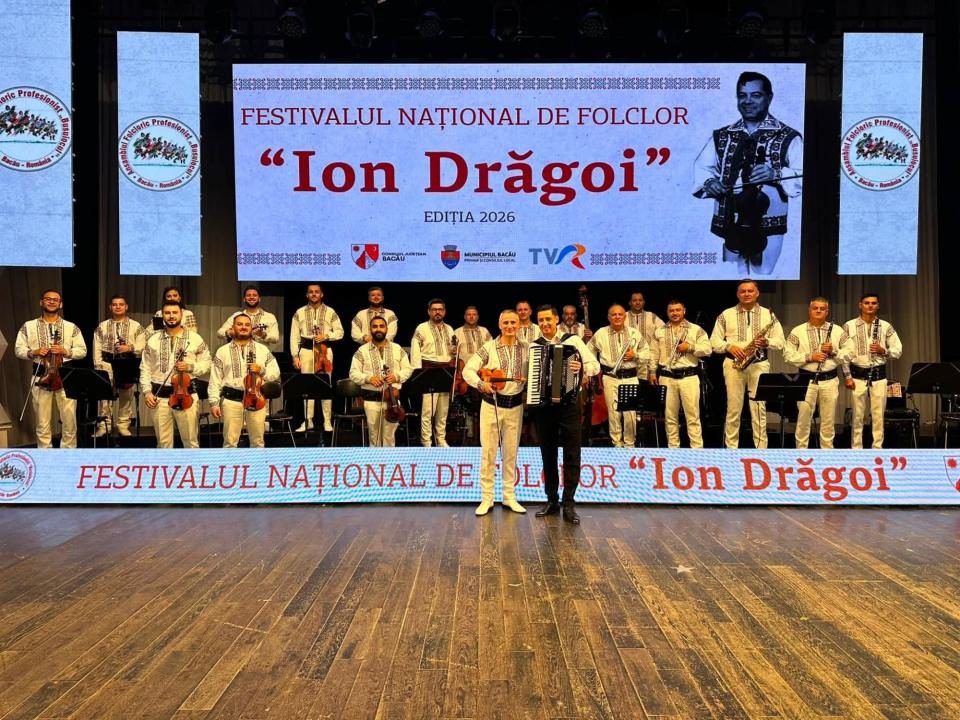 Marele trofeu al unui prestigios festival de folclor ajunge la Galați prin instrumentistul Narcis Florea