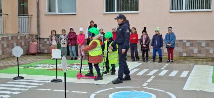 Peste 100 de copii din Chioselia și Țărăncuța au participat la activități de siguranță rutieră