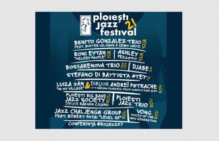 Ploiești Jazz Festival ajunge la ediția a XXI-a. Evenimentul va reuni artiști din mai multe țări
