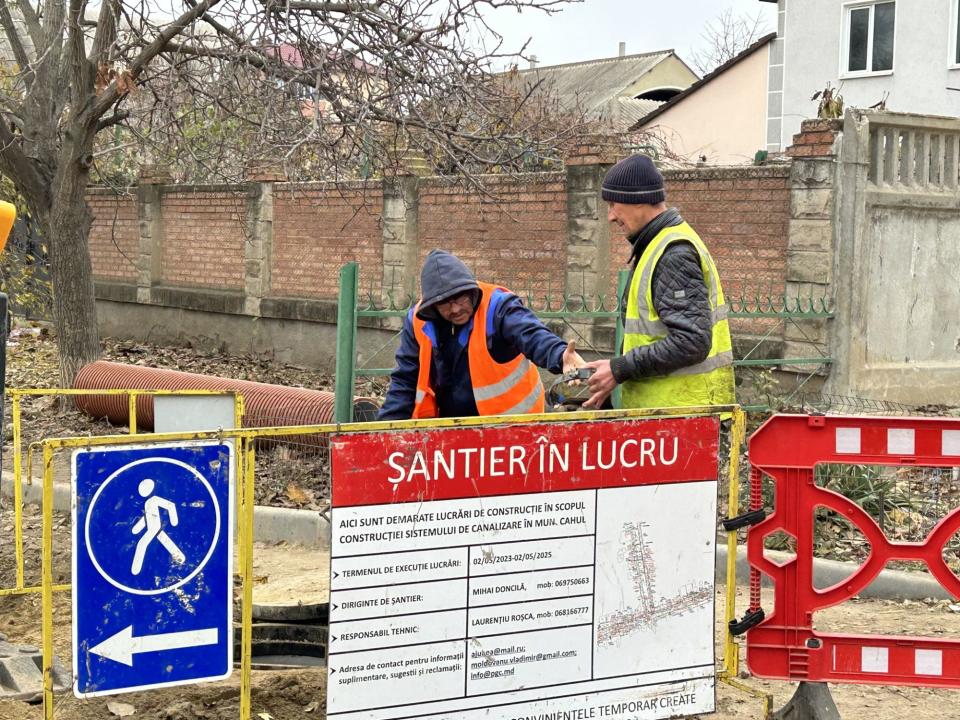 Apă-Canal Cahul începe săptămâna cu noi obiective: Eficientizare și extinderea rețelelor de apeduct