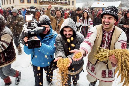 Primiți cu semănatul? Urarea noastră pentru un an nou plin de belșug și bucurii!