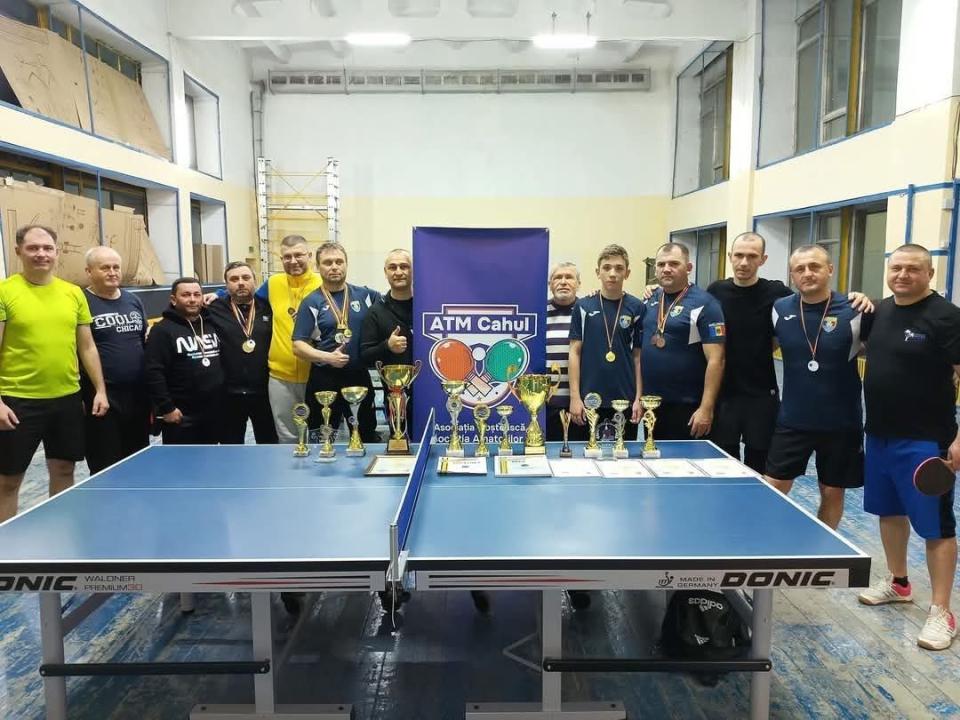 Jucătorii de tenis din Cahul au fost premiați pentru rezultatele obținute în ultimul an