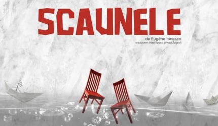 Spectacolul „Scaunele” pentru maturi, de Teatrul „Alexei Mateevici” ajunge la Cahul pe 23 februarie