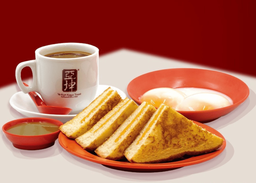 kaya toast singapore ya kun 900x643