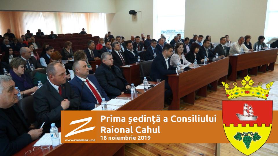 Prima ședință a CR Cahul – doar decizii organizatorice // VIDEO