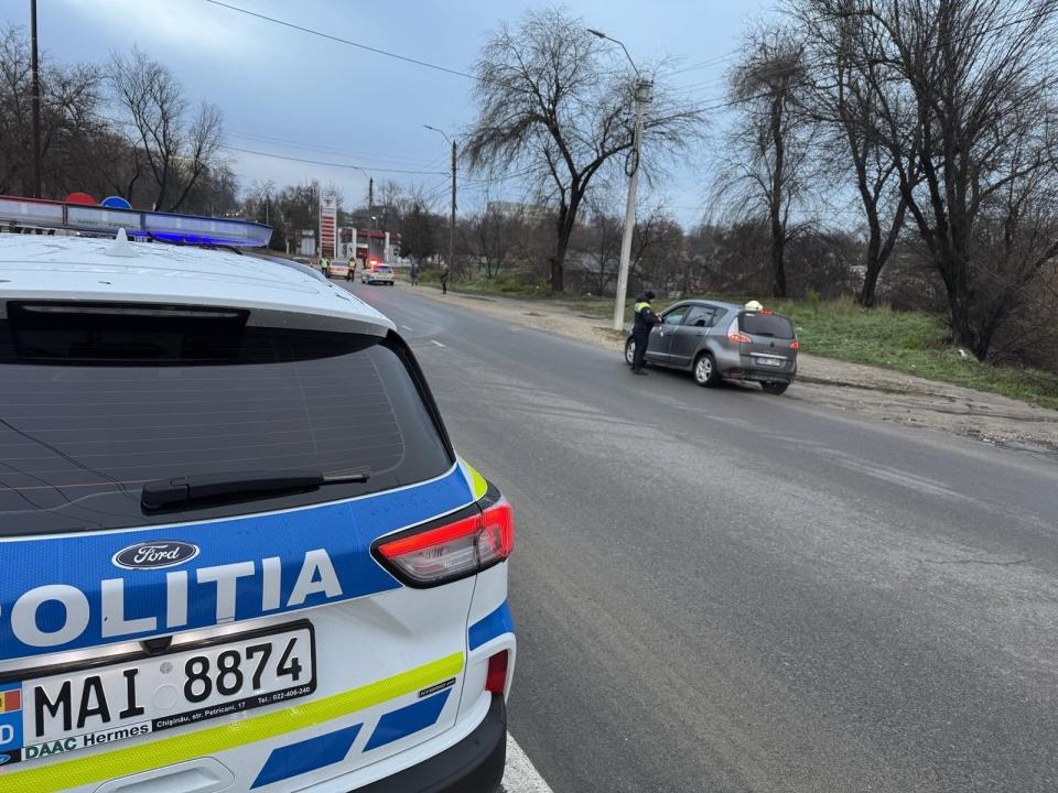 Polițiștii Direcției Patrulare Sud a INSP au desfășurat în Cahul operațiunea TAXI