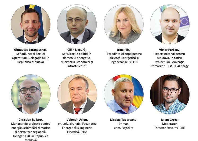 EU DEBATES CAFÉ: „Dezvoltarea proiectelor de eficiență energetică: un pact verde pentru Republica Moldova?”
