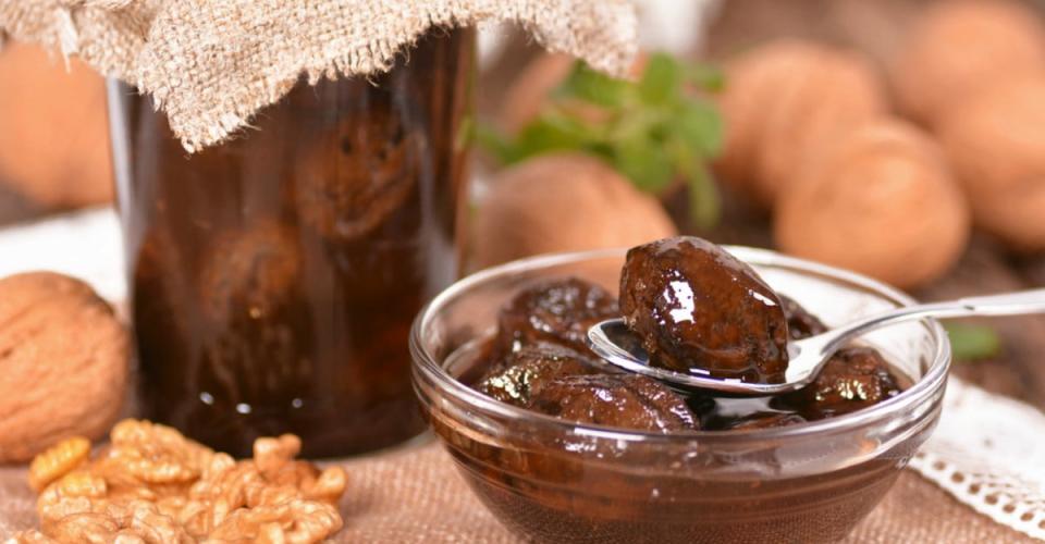 Imunitate puternică pe timp de iarnă cu dulceață de nuci verzi