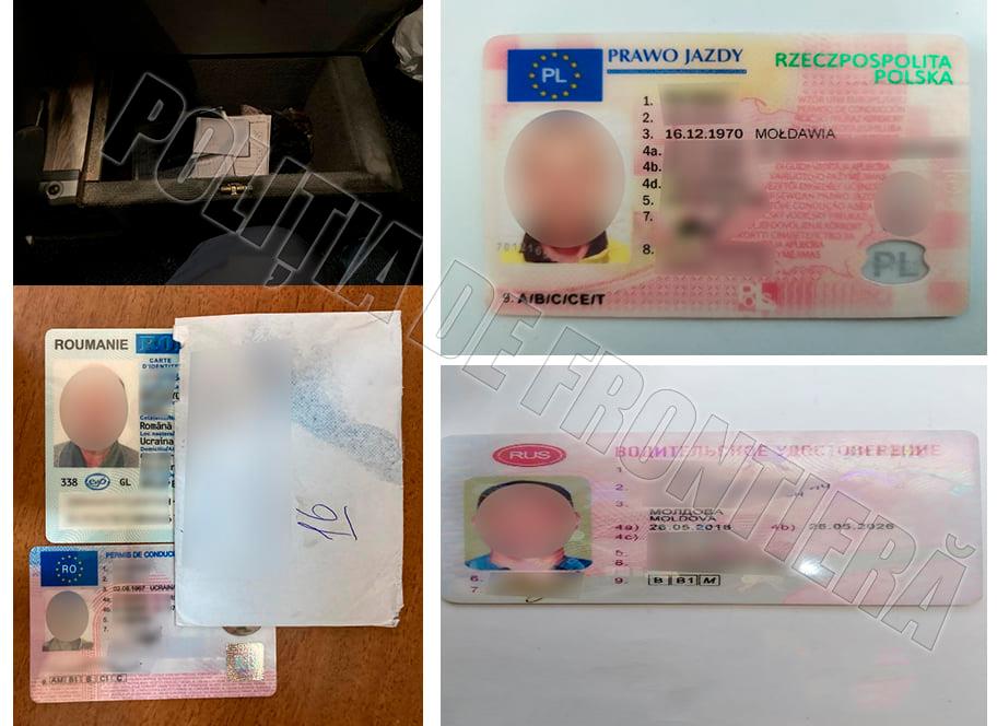 Patru documente falsificate, depistate la trecerea frontierei moldo-române