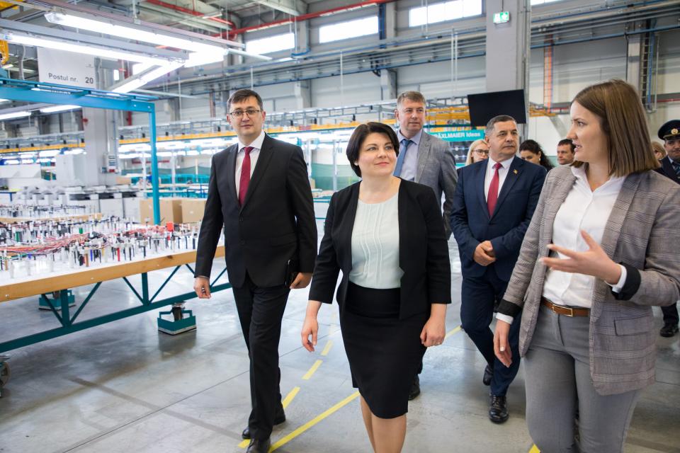 Natalia Gavrilița a vizitat subzona economică liberă din Cahul