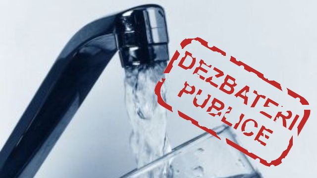 Societatea civilă solicită audieri publice privind majorarea tarifelor la apă!