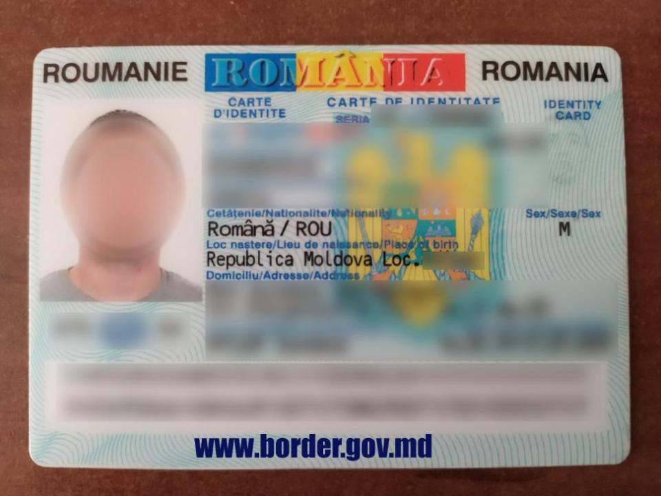 Un conațional a achitat 80 de euro pentru o carte de identitate românească neveridică