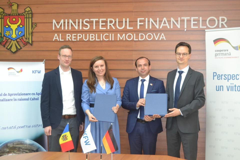 10 mln de euro grant suplimentar pentru infrastructura de aprovizionare cu apă și canalizare la Cahul