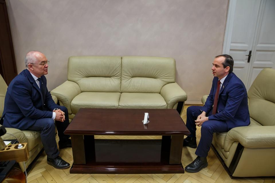 Nicolae Dandiș  în vizită la Primăria Cluj-Napoca. Ce au discutat edilii