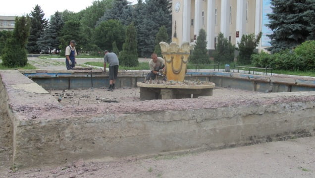 Start lucrărilor de renovare a havuzurilor