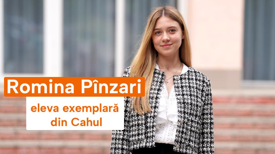 Romina Pânzari - eleva exemplară din Cahul despre absolvire, BAC și viitor