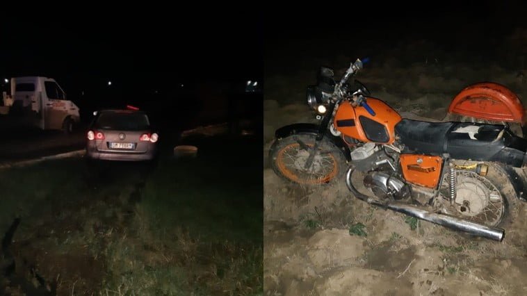 Grav accident la Cahul. Un motociclist a fost lovit mortal de un Volkswagen