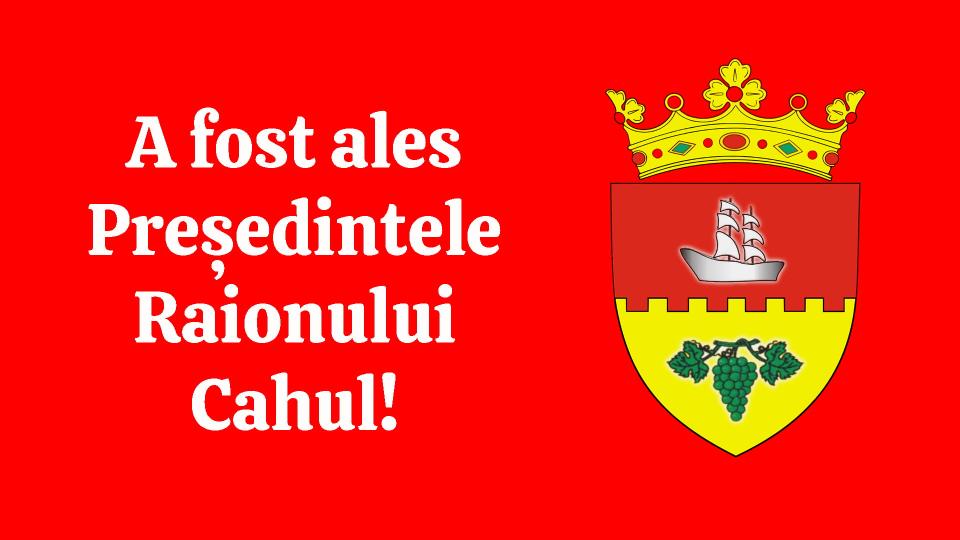 A fost ales Președintele Raionului Cahul. Află cine