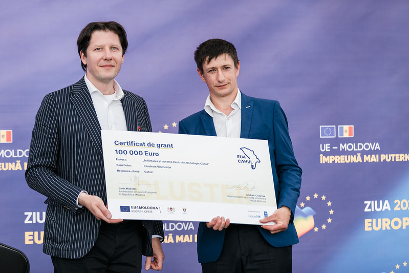 UE oferă 400.000 euro pentru dezvoltarea a patru clustere din regiunile Cahul și Ungheni