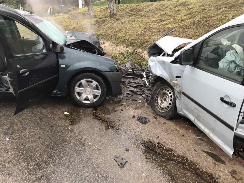 Accident grav în s. Crihana Veche // FOTO