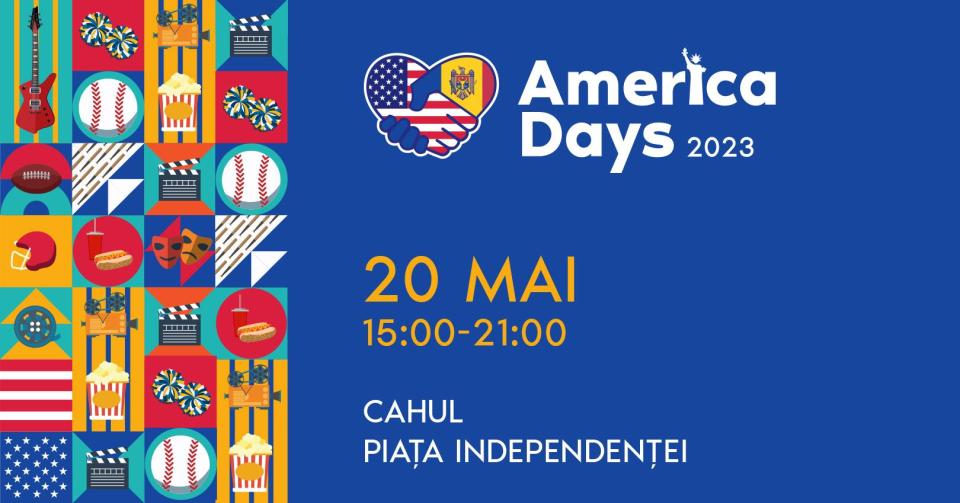 Trăiește cultura americană la Cahul de America Days