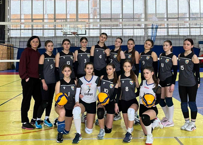 Echipa Școlii Sportive nr.1 din Cahul a învins în primul meci al campionatului Moldovei la volei feminin „Liga A”