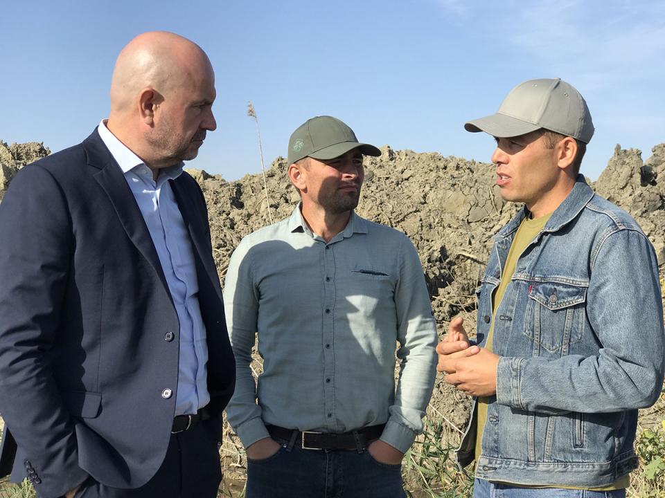 Ministrul Agriculturii explorează soluții pentru agricultura și irigarea sustenabilă în regiunea Cahul