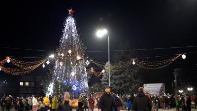 Inaugurarea pomului de Crăciun /LIVE