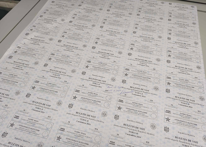 CEC va tipări 839 200 buletine de vot pentru turul doi al alegerilor prezidențiale